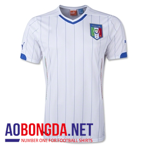 Áo Italia Euro trắng sân khách 2016-2017