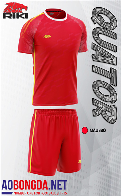 Áo Không logo Quator đỏ