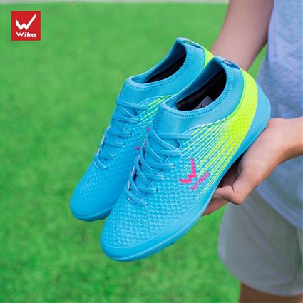 Giầy Bóng Đá Wika Flash Xanh Ngọc 2