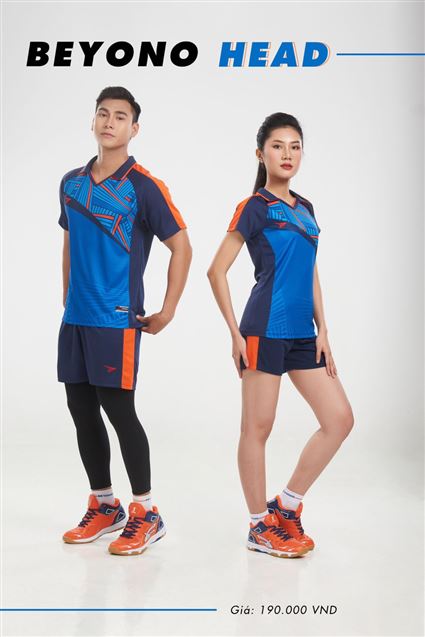 Quần áo bóng chuyền Beyono Head xanh bích