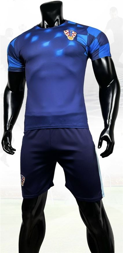 Áo Bóng Đá Đội Tuyển Croatia World Cup xanh đen 2022-2023