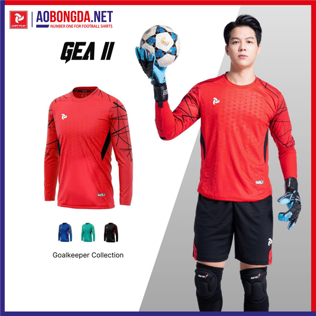 Áo Thủ Môn Justplay Gea II Đỏ