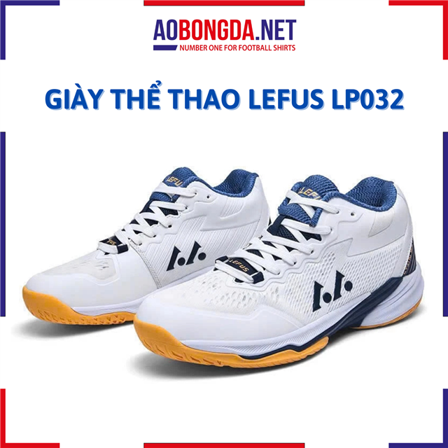 Giày Thể Thao Lefus LP032 White Blue