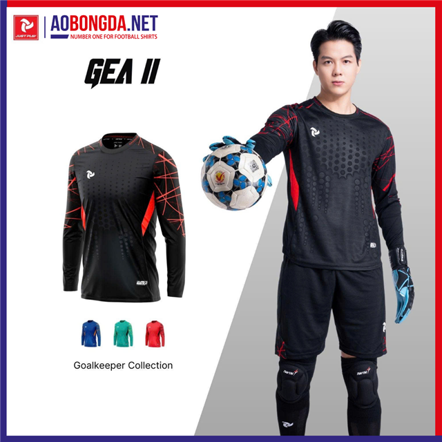 Áo Thủ Môn Justplay Gea II Đen