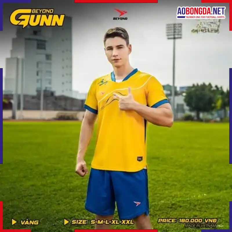 Áo Bóng Đá Không Logo Beyono Gunn Vàng