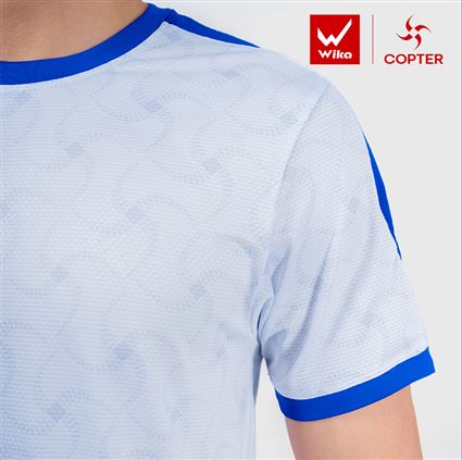 Áo bóng đá Wika Copter Trắng 2