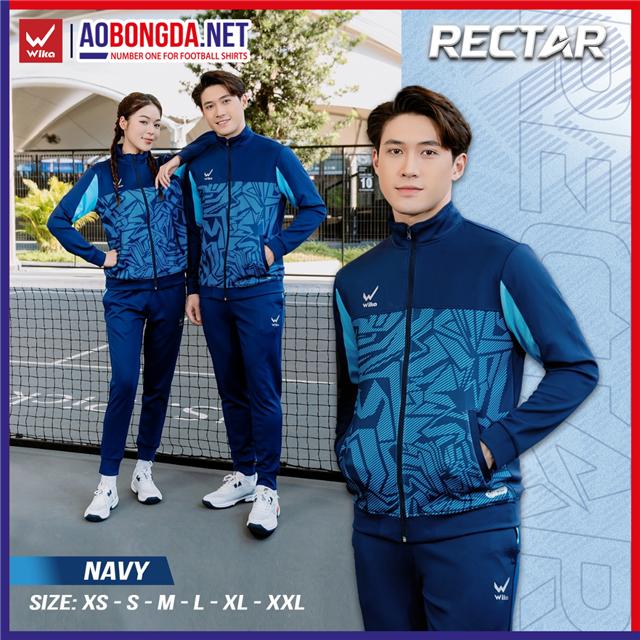 Bộ Thể Thao Wika Suvec Rectar Navy