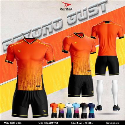 Áo bóng đá Beyono Gust Cam