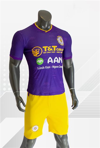 Áo Bóng Đá Hà Nội tím mùa giải 2022