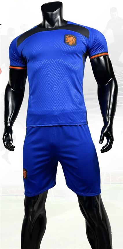 Áo Bóng Đá Đội Tuyển Hà Lan xanh World Cup 2022-2023