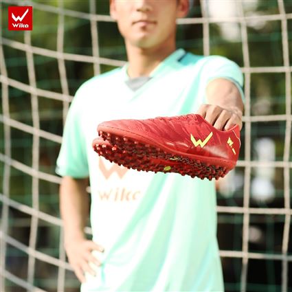 Giày Bóng Đá Wika Army đỏ 1