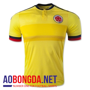 Áo bóng đá Colombia vàng sân nhà 2015-2016
