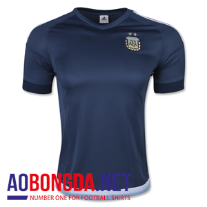 Áo Bóng Đá Argentina tím than sân khách mùa 2016 - 2017