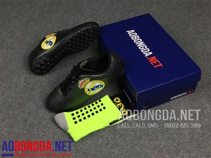 Giày câu lạc bộ Realmadrid đen 2.0