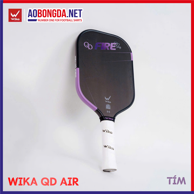Vợt Pickleball Wika QD Fire Tím