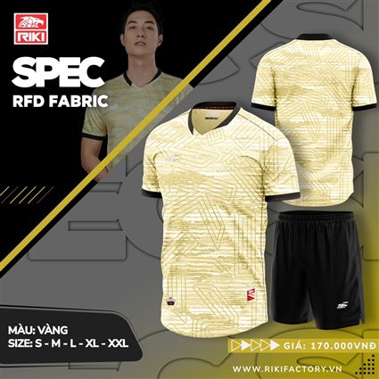 Áo Không Logo Riki Spec vàng