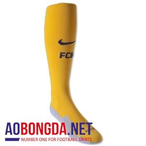 Tất chống trượt clb Barcelona xanh