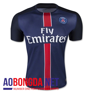 Mẫu áo đấu PSG 2017 tím than sân nhà