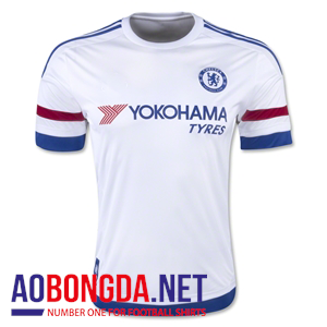 Áo bóng đá Chelsea trắng sân khách 2016 2017