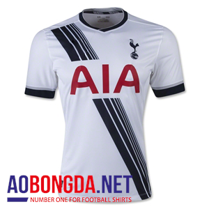 Áo bóng đá Tottenham trắng sân nhà 2015  2016