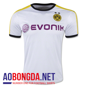 Áo bóng đá Dortmund trắng sân khách 2015 2016