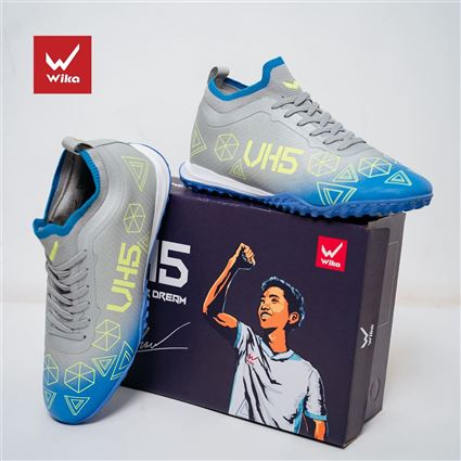 Giầy Bóng Đá Wika VH5 Bạc 3