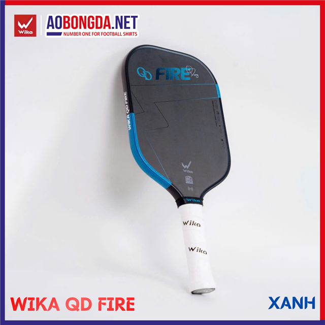 Vợt Pickleball Wika QD Fire Xanh