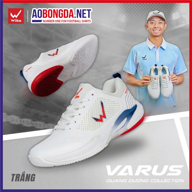 Giày Thể Thao Wika Varus Trắng