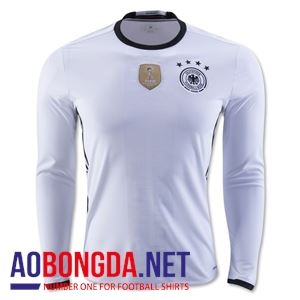 Áo bóng đá dài tay đội tuyển Đức Euro trắng 2016