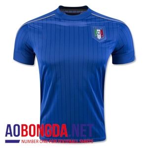 Áo Bóng Đá Đội Tuyển Ý Euro xanh sân nhà thi đấu 2016-2017