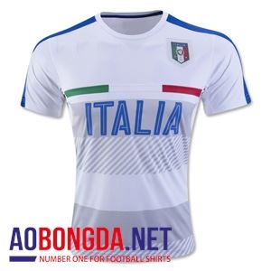 Áo Ý mẫu áo tập trắng Euro 2016 2017 