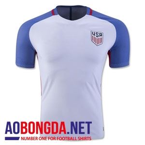 Đồ đá banh áo đội tuyển Mỹ trắng sân nhà 2016 2017