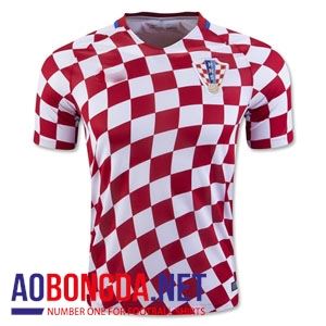 Áo bóng đá đội tuyển Croatia caro sân nhà 2015 2016
