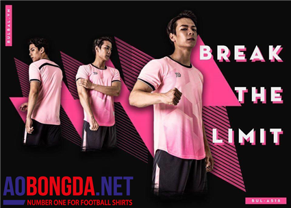 Áo Bóng Đá không logo Bulbal Predator Hồng