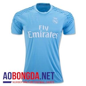 Mẫu quần áo câu lạc bộ Realmadrid xanh thủ môn 2016 2017