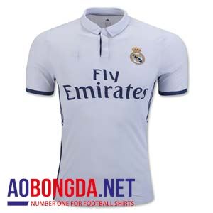 Áo câu lạc bộ 2017 Real madrid mẫu sân nhà trắng