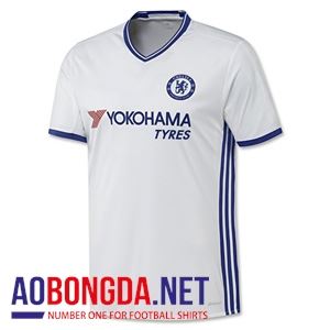 Mẫu áo bóng đá Chelsea trắng sân khách mùa giải 2016 2017