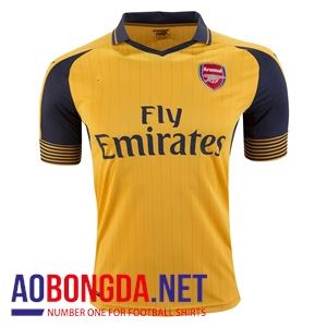 Mẫu áo câu lạc bộ Arsenal vàng sân khách mùa giải 2016 2017