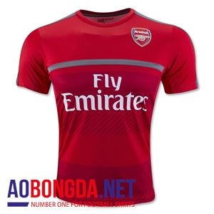 Quần áo câu lạc bộ tập arsenal đỏ xám ghi mùa 2016 2017
