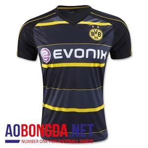 Áo câu lạc bộ bóng đá 2017 Dortmund đen sân khách