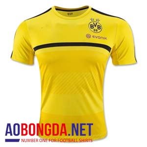 Mẫu áo câu lạc bộ bóng đá 2017 Dortmund tập vàng