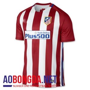Mẫu áo bóng đá  banh athlentico sọc sân nhà mùa giải 2016 2017