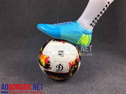 Giầy Bóng Đá M18 xanh ngọc cao cổ