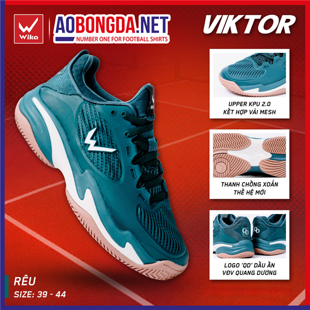 Giày Thể Thao Wika Viktor Rêu