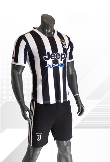 Áo Bóng Đá Juventus Sọc trắng đen sân nhà 2021-2022