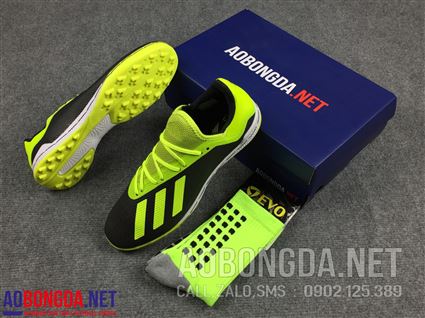 Giầy Bóng Đá X18.3 đen chuối