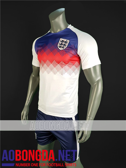Áo Bóng Đá Anh trắng tập World Cup 2018-2019