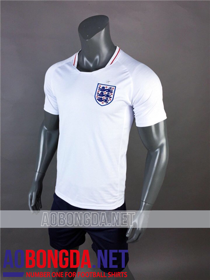 Áo Bóng Đá Anh Trắng World Cup 2018-2019