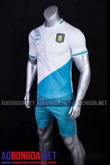 Áo Bóng Đá Argentina trắng xanh Fantasy 2020 - 2021