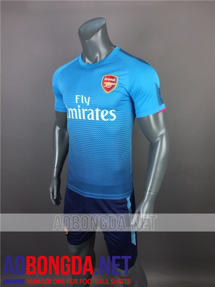 Áo Arsenal Xanh Đen 2017-2018